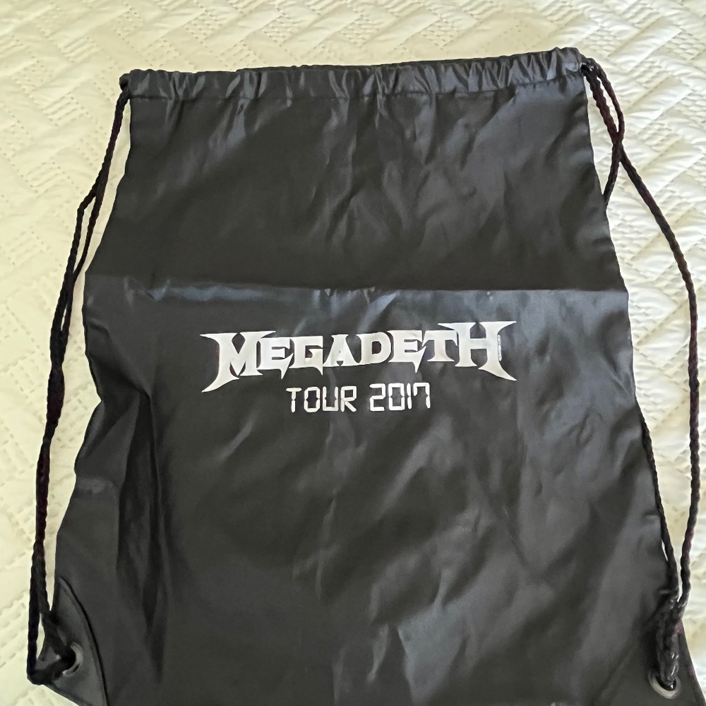 Megadeth Lightweight Drawstring Waterproof Backpa… - image 1